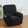 Artiss Recliner Chair Cover Velvet 1-Seater Black - Luxurious Comfort, Anti-Slip, Machine Washable, Easy Fit
