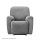 Artiss Recliner Chair Cover, Velvet, 1-Seater, Grey - Luxurious Comfort & Anti-Slip Design, Machine Washable