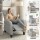 Artiss Grey Fabric Massage Recliner Chair – Small Recliner Sofa for Adults with 2-Point Massage, Adjustable Backrest
