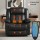 Artiss Manual Massage Recliner PU Leather 160° Recline 8-Point Vibration Lumbar Heat USB Ports Black