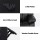 Artiss Manual Massage Recliner PU Leather 160° Recline 8-Point Vibration Lumbar Heat USB Ports Black
