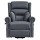Artiss Electric Power Lift Recliner Chair with Massage & Heat, Skin-Friendly Fabric, 8-Point, 86x98x107cm, Grey