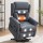Artiss Electric Power Lift Recliner Chair with Massage & Heat, Skin-Friendly Fabric, 8-Point, 86x98x107cm, Grey