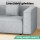Artiss Alvin Modular Sofa Chaise Set - 1-Seater Grey | Modern Comfort & Style with Soft Linen & Durable Wood Frame