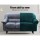 Artiss 4-Seater Velvet Sofa Cover in Agate Green - High Stretch, Anti-Slip, Machine Washable, All-Round Protection