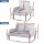 Artiss Kane 4 Seater Armchair Sofa Set, Modern Scandinavian, Linen Fabric, Metal Frame, Grey, Plush Comfort
