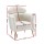 Artiss Yoli Armchair - Modern White Boucle Fabric, Scandinavian Design, Sturdy Metal Frame, 1-Year Warranty