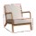 Artiss Olive Armchair Set of 2, Beige Faux Fabric, High-Resilience Foam, Rubber Wood Legs, 150kg Capacity, Easy Assembly