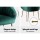 Artiss Eloise Armchair, Velvet, Green, 68x67x80cm – Luxurious, Comfy Accent Chair with Golden Legs and Floor Protectors