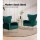 Artiss Armchair, Velvet Upholstery, Green, 73x77x91.5cm, Luxury Design, Comfortable High-Back, Golden Metal Legs