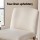 Artiss Accent Armchair Beige Faux Linen Upholstery, Metal Cross Leg, Modern Armless Chair, 64x66x75cm, 150kg