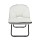 Artiss 2-in-1 Foldable Armchair Lounge - Portable, Cat-Scratch-Resistant White Leather, No Assembly, 100kg Capacity