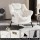 Artiss Velvet White Armchair & Ottoman Set - Premium Comfort, Sturdy Metal Frame, Ergonomic Design, Easy Assembly