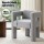 Artiss Boucle Armchair Grey Accent Chair Lounge Sofa with Pine Wood Legs and Wide Armrests 150kg Capacity