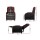 Artiss Gaming Recliner Chair, PU Leather, 66x83x104.5cm, Black, Ultimate Comfort for Long Gaming Sessions
