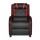 Artiss Gaming Recliner Chair, PU Leather, 66x83x104.5cm, Black, Ultimate Comfort for Long Gaming Sessions