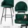 Artiss 4x Mesial Velvet Bar Stools - Swivel Green, Metal Legs, Luxurious Design for Elegant Spaces