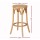 Artiss Bar Stools, Rattan Seat, Beechwood Frame, 65cm Height, Pine Finish, Set of 4, Classic Design, Easy Assembly
