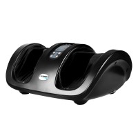 Livemor Foot Massager, Shiatsu Electric Roller, Black, 56x37x23cm, Kneading Calf & Leg Relief, 3 Modes, 4 Programs