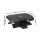 Artiss Adjustable Foot Rest Stool Black 45x33x24cm Under Desk Office Footrest with Massage Surface and Non-Skid Base