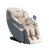 Livemor 4D Massage Chair Electric Recliner, Grey, Full-Body Home Massager with Heated Therapy & Bluetooth Speakers