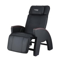 Livemor ARIA Massage Chair: Electric Recliner with Zero Gravity, Heated Back, 12 Motors, USB Port, Black PU Leather