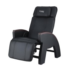 Livemor ARIA Massage Chair: Electric Recliner with Zero Gravity, Heated Back, 12 Motors, USB Port, Black PU Leather