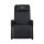 Livemor ARIA Massage Chair: Electric Recliner with Zero Gravity, Heated Back, 12 Motors, USB Port, Black PU Leather