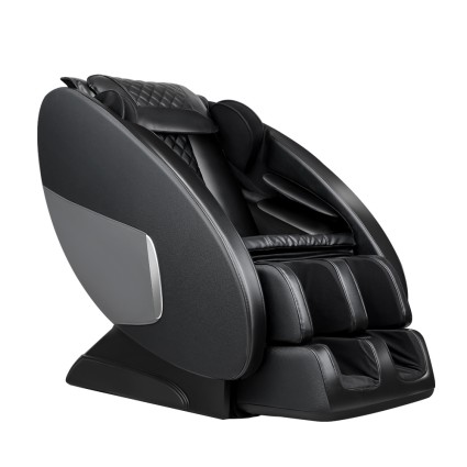 Livemor Ellmue Electronic Massage Chair, Black, Zero-Gravity Recliner with Heat & Remote, Full Body Massager