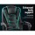 Artiss Massage Office Chair Black PU Leather Ergonomic Executive Computer Gaming Chair Reclining with Vibration Massage