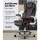 Artiss 8-Point Massage Office Chair in Black PU Leather with Remote Control, Lumbar Support, and Adjustable Height