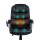Artiss 8 Point Massage Office Chair Heated PU Leather Black, Reclining, Remote Control, Lumbar Support, 150kg Capacity