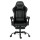 Artiss 2-Point Massage Gaming Chair with Footrest - Ergonomic Black Office Chair, Recline & 360° Swivel
