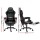 Artiss Ergonomic 6-Point Massage Gaming Office Chair with Footrest, Black - Ultimate Comfort & Style