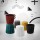 ArtissIn Artiss 2x Cupcake Bar Stools, Polypropylene, White, 40x31x43.5cm, Versatile Indoor Outdoor Seating Solution