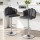 Artiss Velvet Bar Stools X2 - Adjustable, Ergonomic, 120kg Capacity, Grey, 86-108cm, Gaslift, Anti-Slip, Easy Assembly