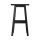 Artiss Baden Bar Stools Set of 2 – Black Beech Wood, 66.5cm High, Sturdy A-Frame, Split-Level Footrest, Anti-Slip
