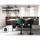 Artiss Bar Stools, Velvet Upholstery, Adjustable Height, Green, 2-Pack - Luxury Clam Shell Design with 360° Swivel