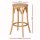 Artiss Bar Stools, Rattan Seat, Beech Wood Frame, 65cm Height, Pine Colour, Set of 2, 150kg Capacity, Easy Assembly