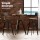 Artiss Industrial Bar Table & Stools Set, Elm Wood & Steel, Adjustable Height, 360° Swivel, Perfect for Kitchens & Cafés
