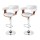 Artiss 2x Bar Stools - White PU Leather, Wooden Structure, Chrome Gas Lift, 90-110cm, Swivel, Armrest, Modern Design