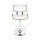 Artiss Bar Stool Gas Lift White Leather, Wooden Seat, Chrome Base, Swivel, Adjustable Height, 51x45x96-117cm