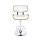 Artiss 2x Bar Stools - White PU Leather, Chrome Gas Lift, Wooden Seat, 130kg Capacity, Easy Assembly, 1-Year Warranty