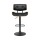 Artiss 4x Black Leather Bar Stools, Gas Lift, Wooden Seat, 360° Rotatable, 64-85cm Adjustable Height, 150kg Capacity