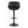 Artiss Joyce Black Leather Swivel Bar Stools, Adjustable Gas Lift, 360° Rotation, Set of 2, Stylish & Durable Design