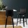 Artiss Swivel Bar Stools - Black PU Leather, Solid Plywood Frame, 360° Swivel, 92cm Height, Set of 2 with Footrest