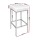 Artiss 4x White Leather Bar Stools - PU Padded Seats, Chrome Steel Legs, 36x36x69cm, Modern Design, 1-Year Warranty