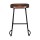 Artiss Bar Stools, Elm Wood, 65cm, Black Legs, Vintage Tractor Seat, Industrial Style, Set of 4, Retro Design