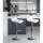 Artiss Sena 4x White Bar Stools - Adjustable Height PU Leather, 360° Swivel, Chrome Finish, Modern Kitchen Chairs