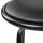 Artiss 2x Swivel Bar Stools - Black PU Leather, Curved Backrest, 360° Swivel, Steel Frame, 99cm Height, Set of